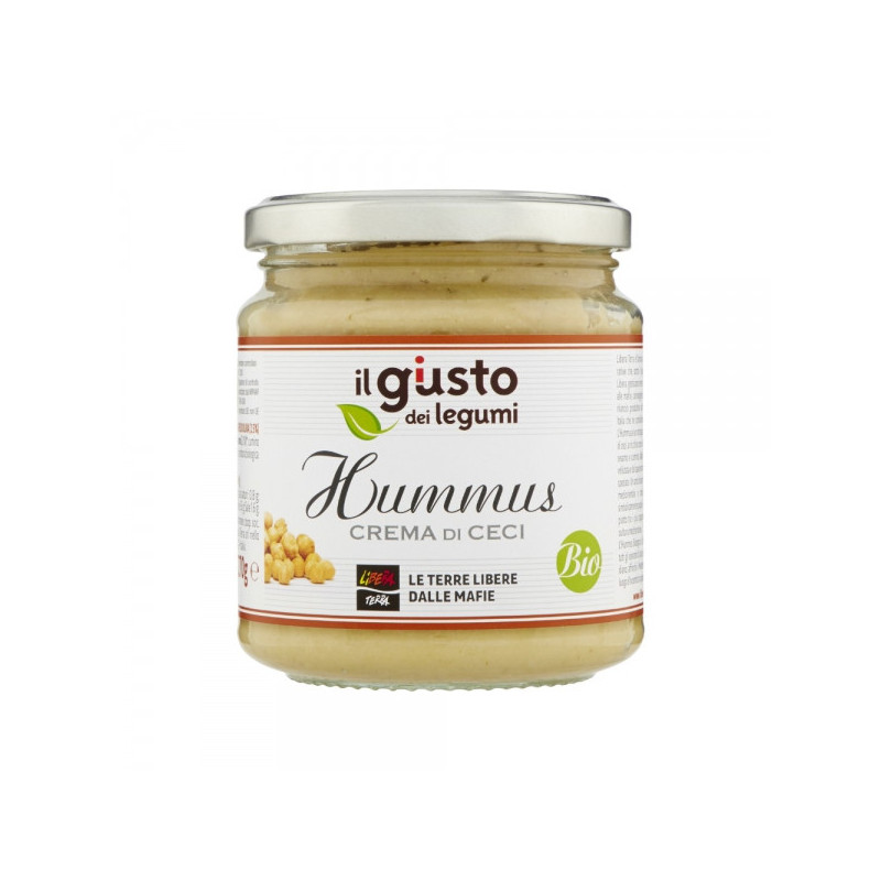 LT - Bio-Hummus, Kichererbsenpaste mit Olivenöl extra vergine