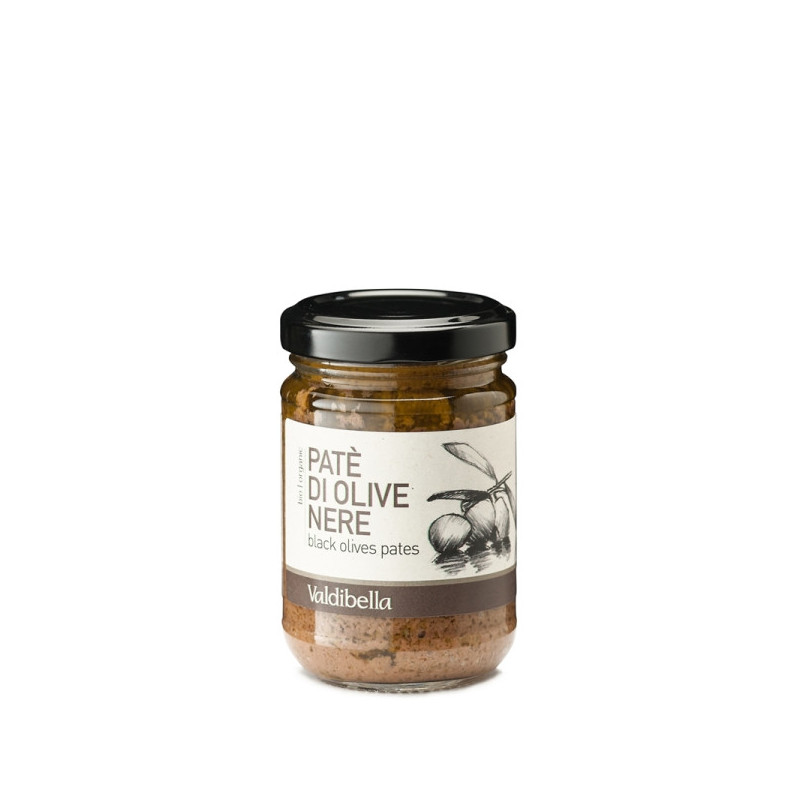 LT - Patè di Olive Nere Bio (Schwarze Olivenpaste in Olivenöl)