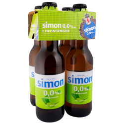 Bière 0.0% Lime&Ginger | cageot (24x0,33Ltr) Simon